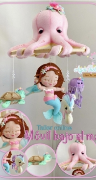 Agus Fieltro - Workshop 41 - Mobile Under the Sea - Movil Bajo el Mar - Maria Jose Crisosto - Spanish