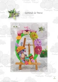Le Haricroch Magique - Helena Levallois  - The Little Easter Wreath - Guirlanda de Páscoa - Portuguese - Translated
