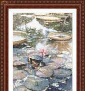 Classic Cross Stitch FR222 Water Lilies