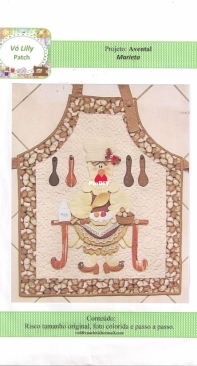 Vo Lilly Patch - Avental Marieta -Portuguese