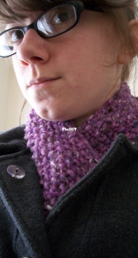 Squishy Seed Stitch Cowl by Beccy Fair-Free