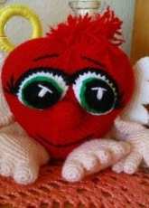 Chrochet angel-heart