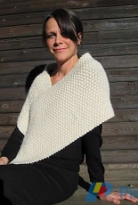 Lovetoknitdk- Love Me Shrug by Love to Knit dk-English,Danish-Free