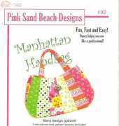 Pink Sand Beach Designs-#102-Manhatten Handbag