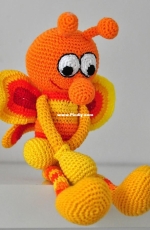 Haekelgetier - Motley Crochet Crew - Sandra Hawlik - Butterfly Linda - Russian - Translated - Free