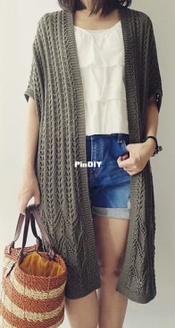 Roving Summer Wrap by Irene Lin