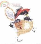 Heritage Valerie Pfeiffer Chickadees CDTC841 Tennis Chick