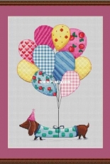 Sausage Balloons by Anna Enkova XSD