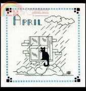 Calico Crossroads - Mini-Kats Meowy Showers (April) XSD