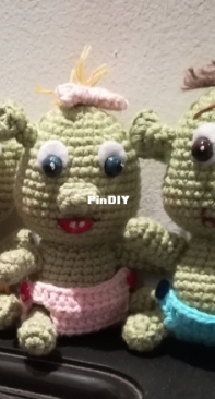 Shrek babies - Fergus Farkles and Felicia