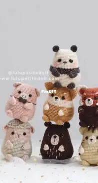 Lulu Petite Doll - Petite Balcony - Toshicraft - Alexander - Huong Chi - Huong Hoang - 9 Cute Animal Friends - English