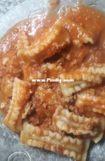 Fideos rellenos