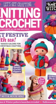 Lets Get Crafting Knitting & Crochet – Issue 144 - 2022