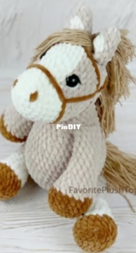 Favorite Plush Toy - Tatiana Kozyreva - Horse