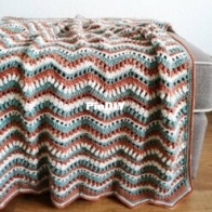Gek op Haken - Created by Carolien - Funky Zigzag Blanket - Funky Zigzag Deken - Dutch