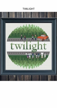 Raven Stitch Craft - Vampire Forest (Twilight Pattern)