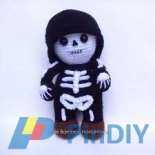Little Bamboo Handmade Crafts  - Mr Skeleton