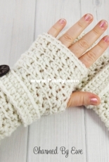 Charmed By Ewe - Janaya Chouinard - Star Stitch Fingerless Gloves - Free