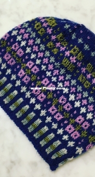 2018-Shetland Wool Week-Merrie Dancers Toorie by Elisbeth Johnston-Free