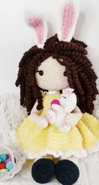 Emmas Dolls Handmade - Marina - Easter doll