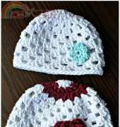 Oombawka Design -Simply Springtime Flower Hat