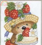 RTO C052 Hedgehog with Strawberry