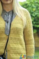 Apple Juice Cardigan by Aistė Butkevičienė-English,Russian-Free