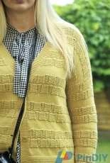 Apple Juice Cardigan by Aistė Butkevičienė-English,Russian-Free
