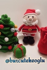 Santa and Christmas Tree