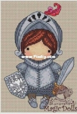EB Design Magic Dolls Knight by Mila Vozhd and Ekaterina Gafenko