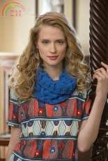Once Around Cowl by Lorna Miser -Free