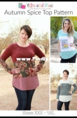 Ellie and Mac - Autumn Spice Top Pattern