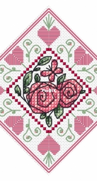 Roses And Butterfly by Durene Jones - Free