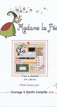 Madame la Fée 076 Cest la Rentrée XSD + PCS