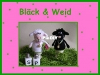 Babsies Hook - Barbara Saboth - Egg warmer - Sheep duo Bläck and Weid - Eierwärmer Schafduo Bläck and Weid - German