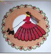 Bella Crochet - Elizabeth Ann White - Lucy and Jacks Afternoon Stroll Doily 2009