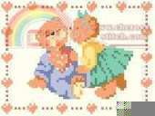 LANARTE 15532 Kissing Bears