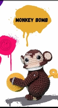 Maxine Crochet - Juhh Maxtine - Monkey Bomb - Portuguese