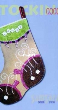 SamSarah Design Studio #9007 - Cocao Stocking XSD