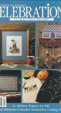 Leisure Arts Celebrations - Vol.1 No.4 - Autumn 1990