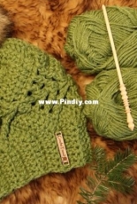 CrocheTrend Patterns- Viktoria Gogolak - Pinetree Hat Bulky Weight