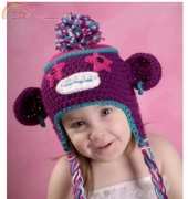 Boomer Beanies - Nicole Thompson - Funky Chick Sock Monkey Beanie