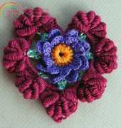 Cheri Mancini - Floral Fantasy Valentine Heart