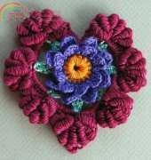 Cheri Mancini - Floral Fantasy Valentine Heart
