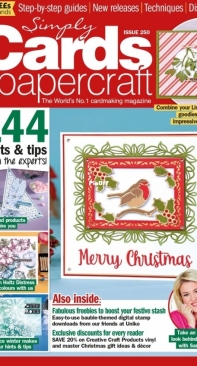 Simply Cards and Papercraft Issue 250 - October/ November 2023