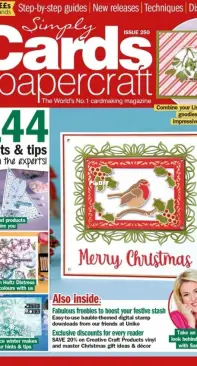 Simply Cards and Papercraft Issue 250 - October/ November 2023