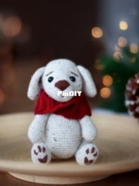 Dorogina Toys - Knitted World by Elena - Elena Dorogina - Molly Dog