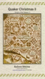 ByGone Stitches - Quaker Christmas II Songs of the Season XSD