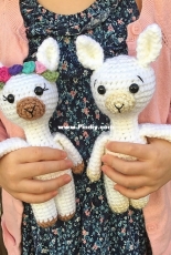 Grace and Yarn - Stephanie - Mini Amigurumi Llama - Free