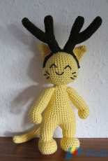 Stephanie Koras - Rudi Reindeer Cat - Free